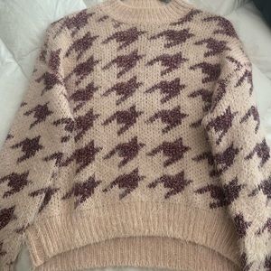 Forever 21 pink Printed Sweater